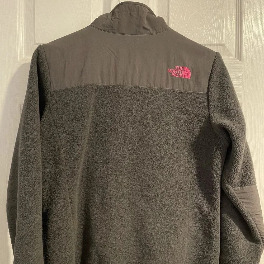 North Face Jacket (Girls L (14/16) Gray & Pink